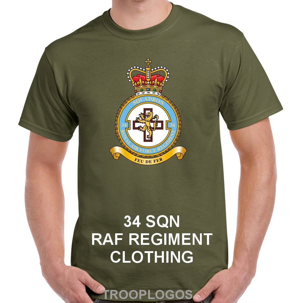 34 Sqn RAF Regt Clothing