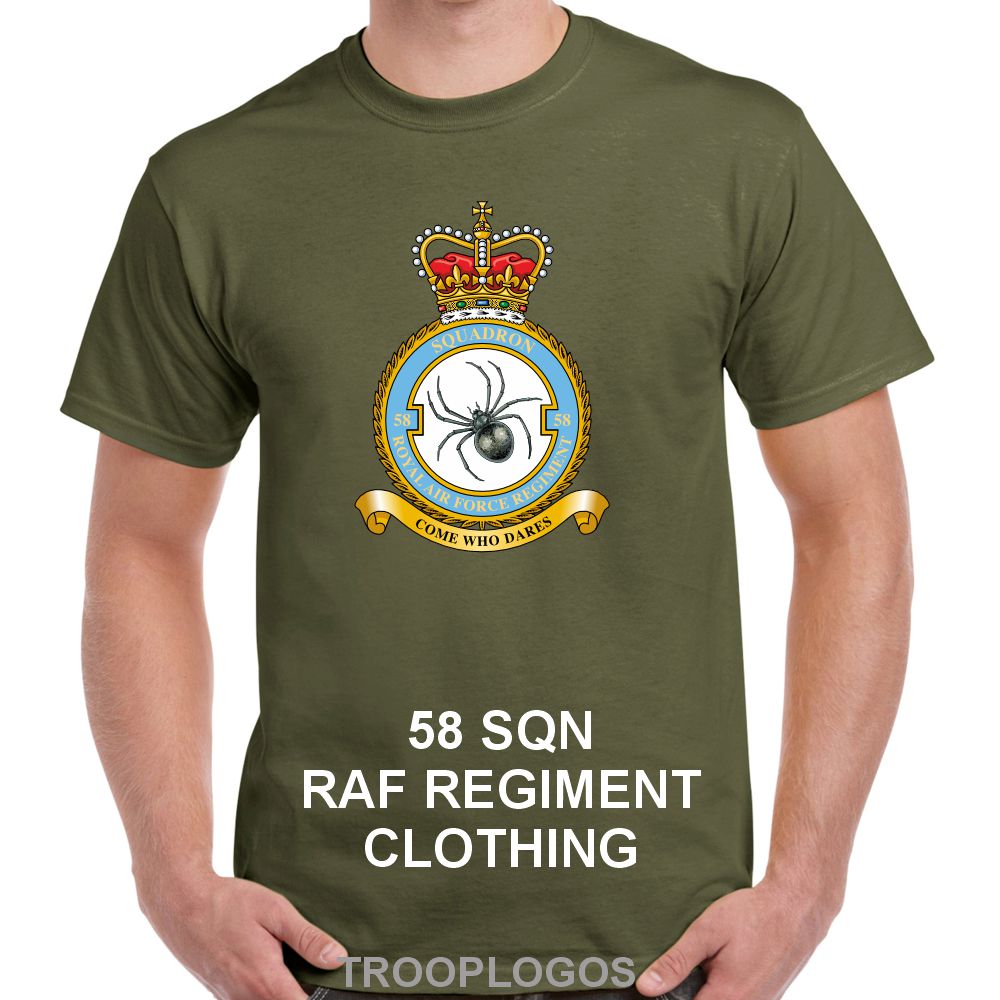 58 Sqn RAF Regiment Clothing