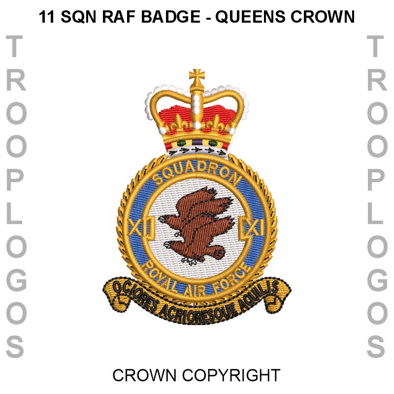 XI (F) Squadron RAF Hoodie