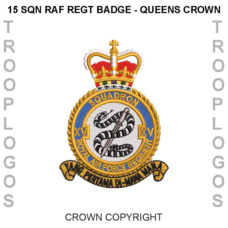 15 Sqn RAF Regiment Cotton T-shirt