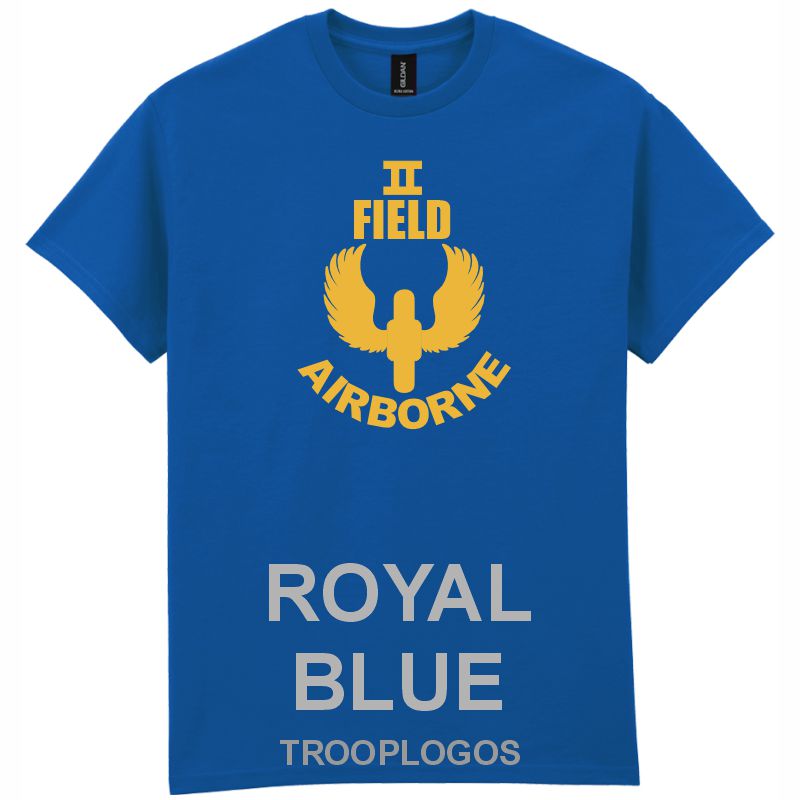 II Field Airborne Printed Cotton T-shirt