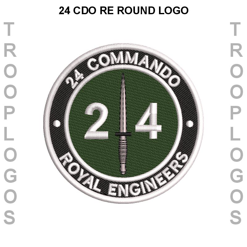 24 Commando Engineer Regiment Cotton T-shirt