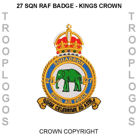 27 Squadron RAF Cotton T-shirt