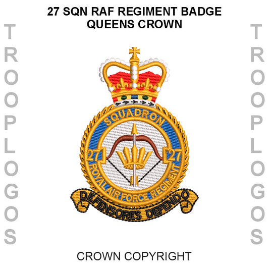 27 Sqn RAF Regiment Sports T-shirt
