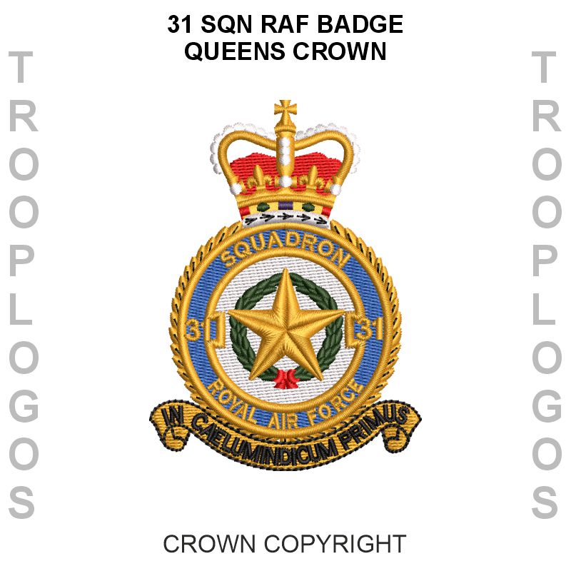 31 Sqn RAF Badge