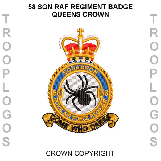 58 Sqn RAF Regiment Polo Shirt