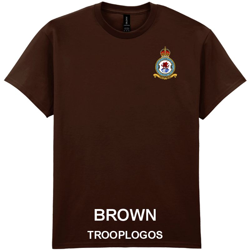 614 Sqn RAuxAF Printed Cotton T-shirt