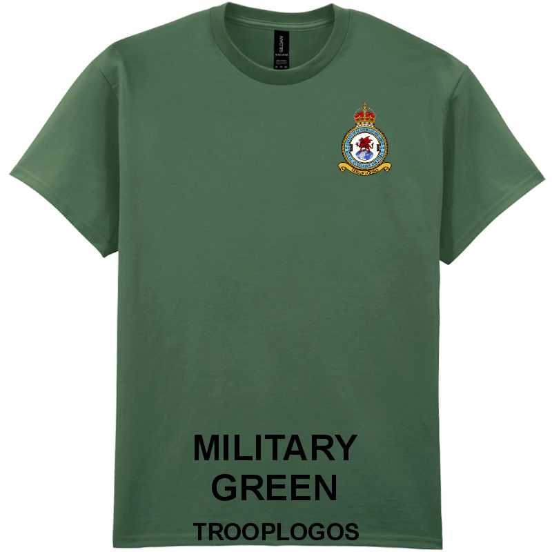 614 Sqn RAuxAF Printed Cotton T-shirt