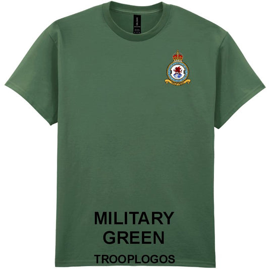 614 Sqn RAuxAF Printed Cotton T-shirt