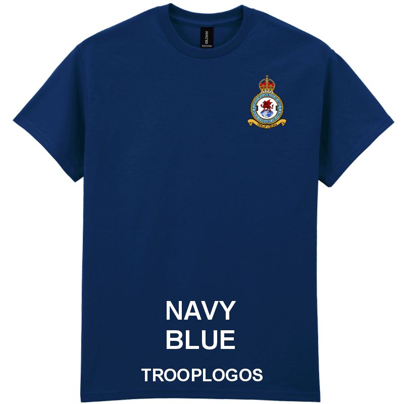 614 Sqn RAuxAF Printed Cotton T-shirt