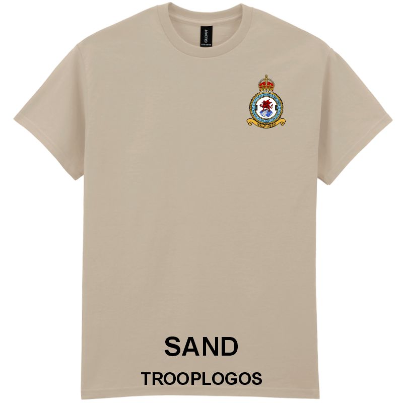 614 Sqn RAuxAF Printed Cotton T-shirt