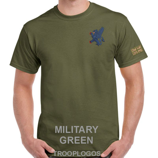 OC Approved 70 Sqn Winged Lion Cotton T-shirt