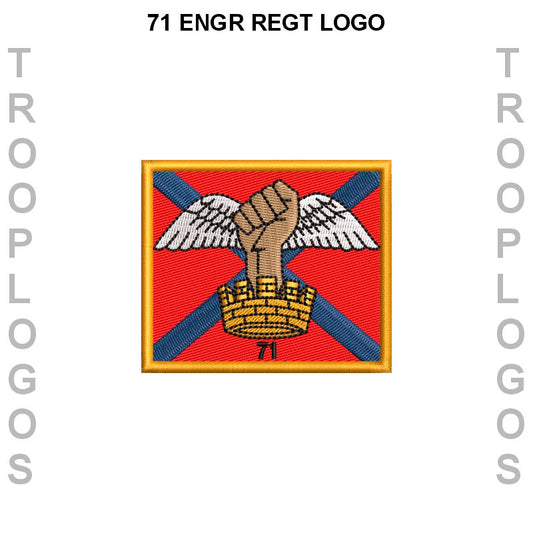71 Engr Regt Logo