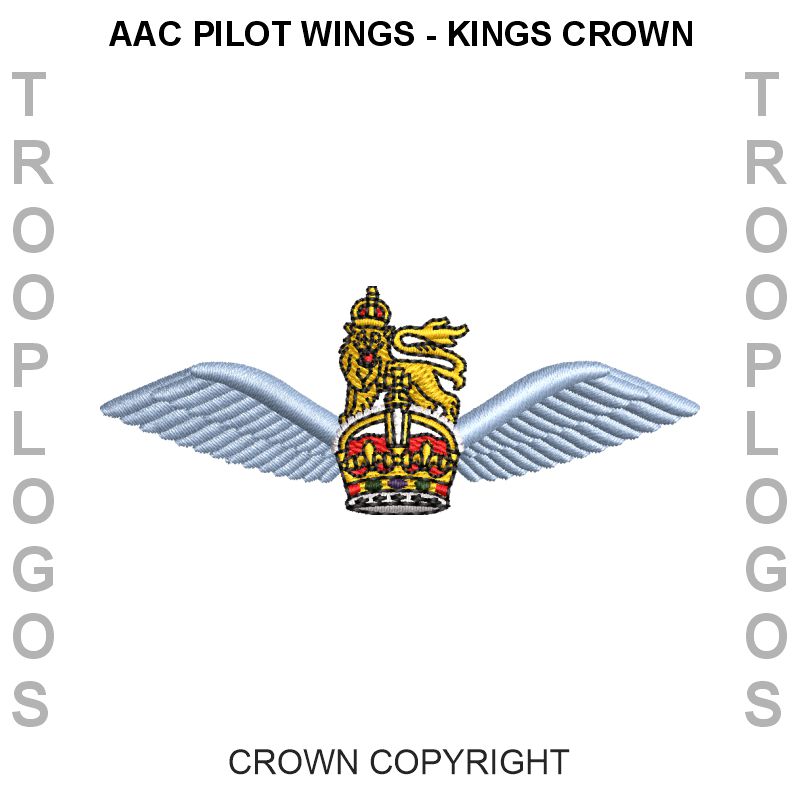 AAC Pilot Wings Kings Crown