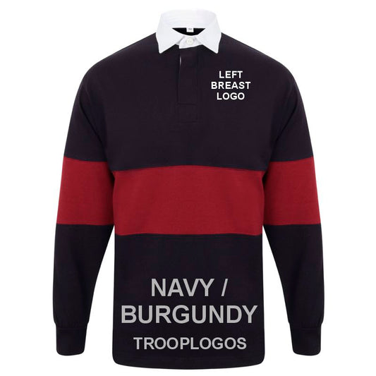 Household Cavalry Cotton Panelled Rugby Shirt