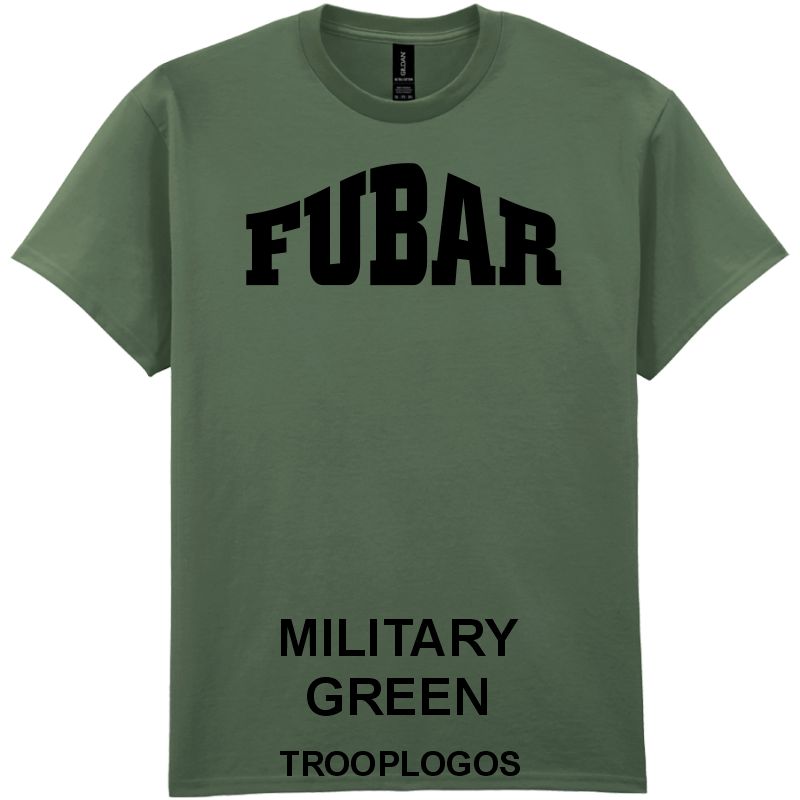 FUBAR Printed Cotton T-shirt