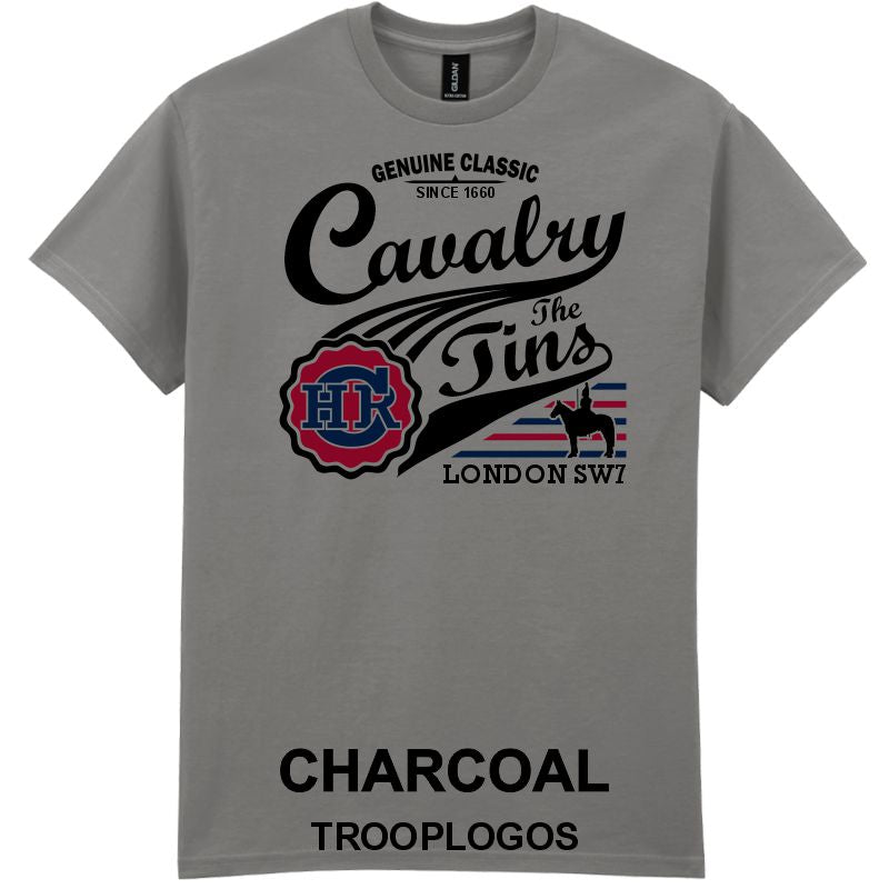 Genuine Classic Cavalry The Tins Printed Cotton T-shirt