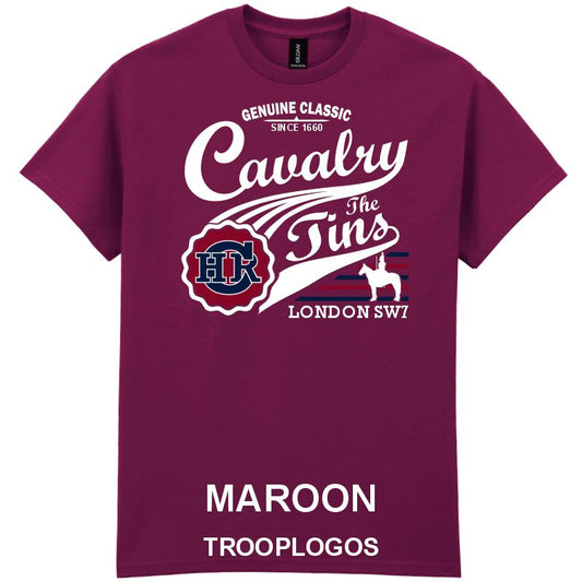 Genuine Classic Cavalry The Tins Printed Cotton T-shirt