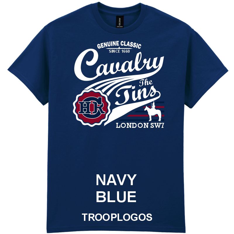 Genuine Classic Cavalry The Tins Printed Cotton T-shirt