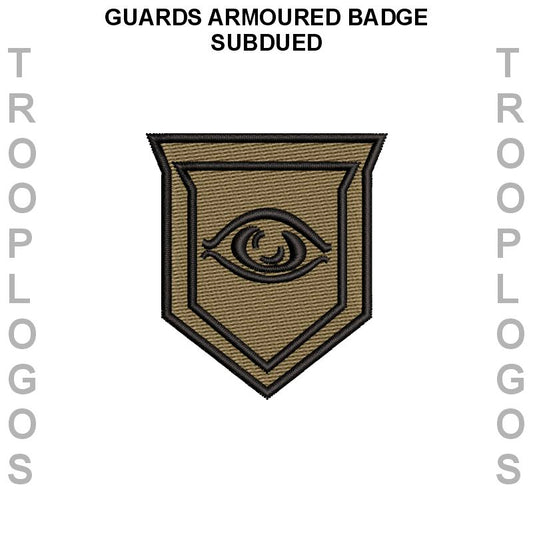 Guards Armoured Badge Subdued