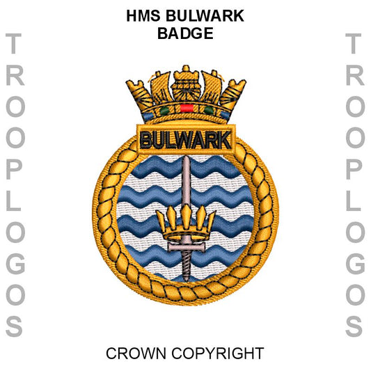 HMS Bulwark Badge