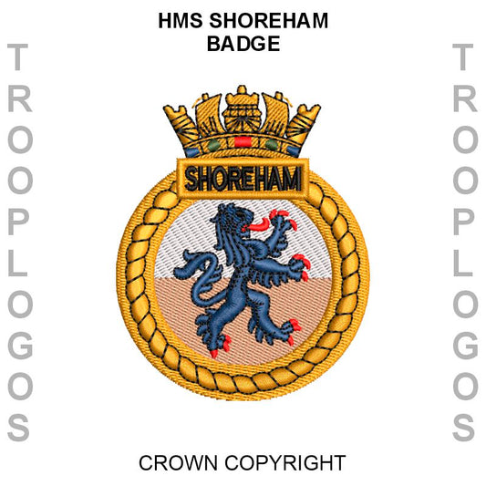 HMS Shoreham Badge