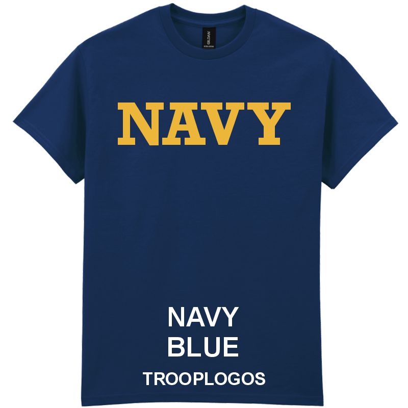 Navy Printed T-shirt