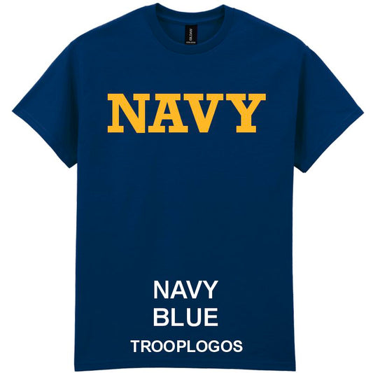 Navy Printed T-shirt