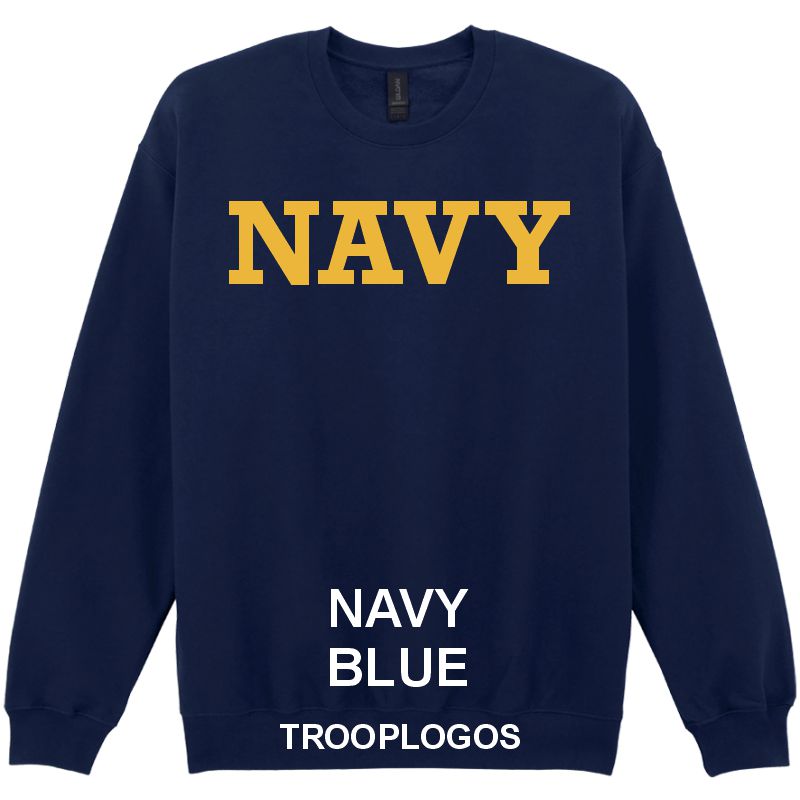 NAVY Printed Sweatshirt