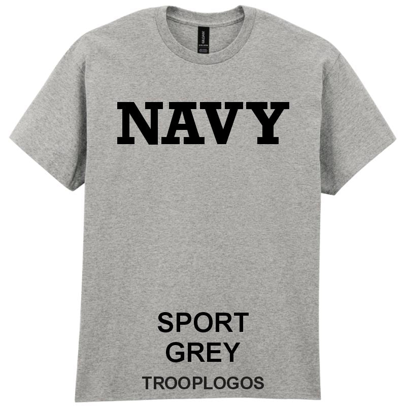 NAVY Printed Cotton T-shirt