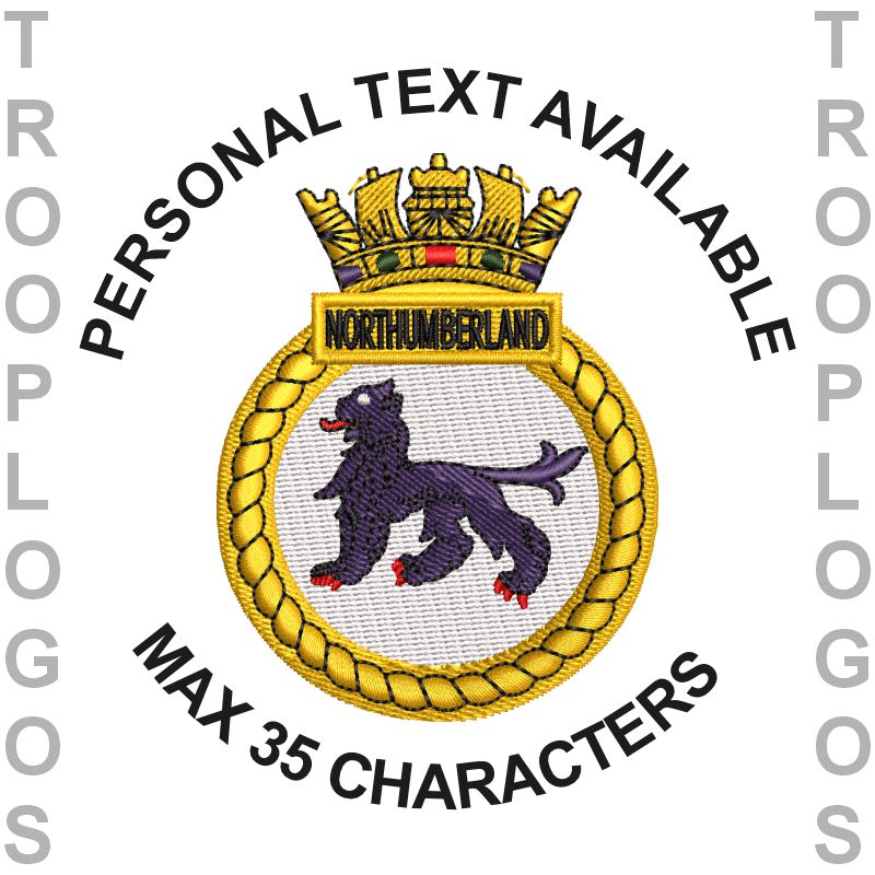 HMS Northumberland Badge