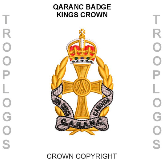 QARANC Badge Kings Crown