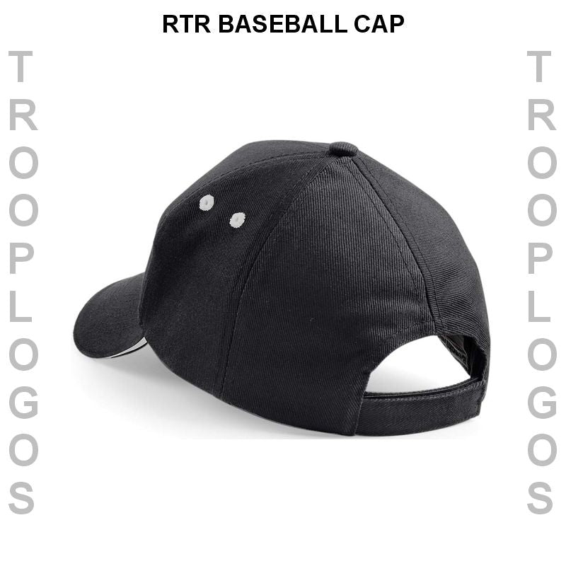 RTR Black Baseball Cap