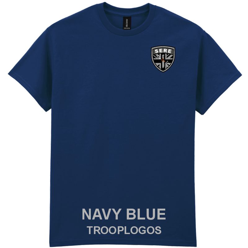 SERE School Badge Printed Cotton Unisex T-shirt