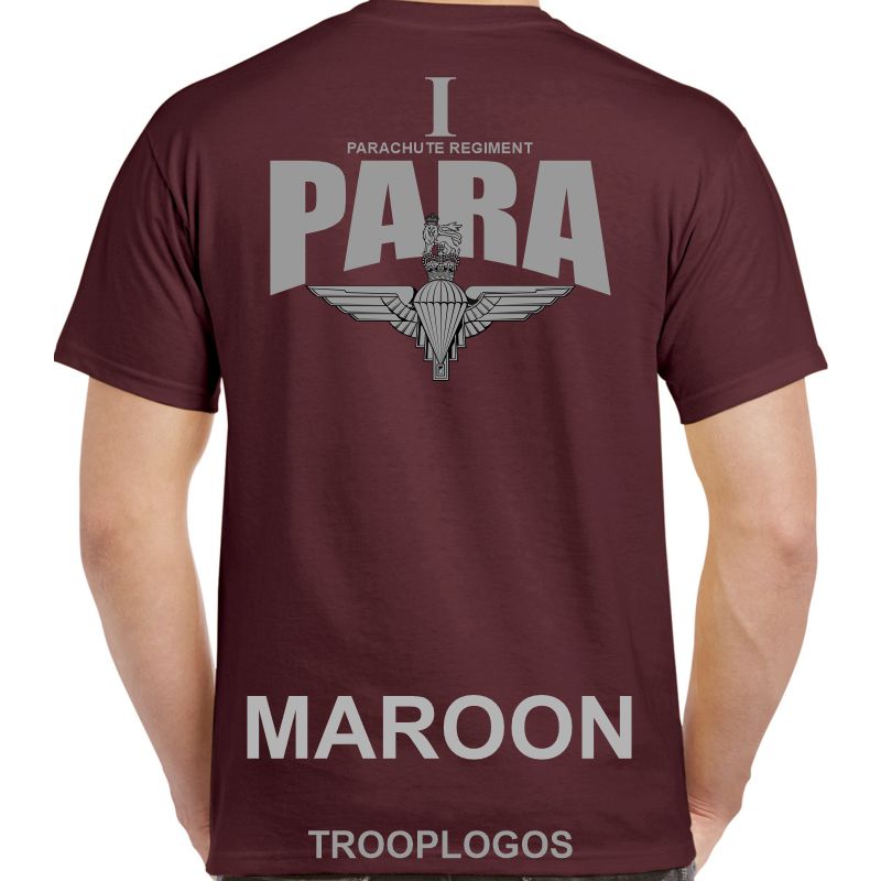 Para Reg T-shirt with back Print