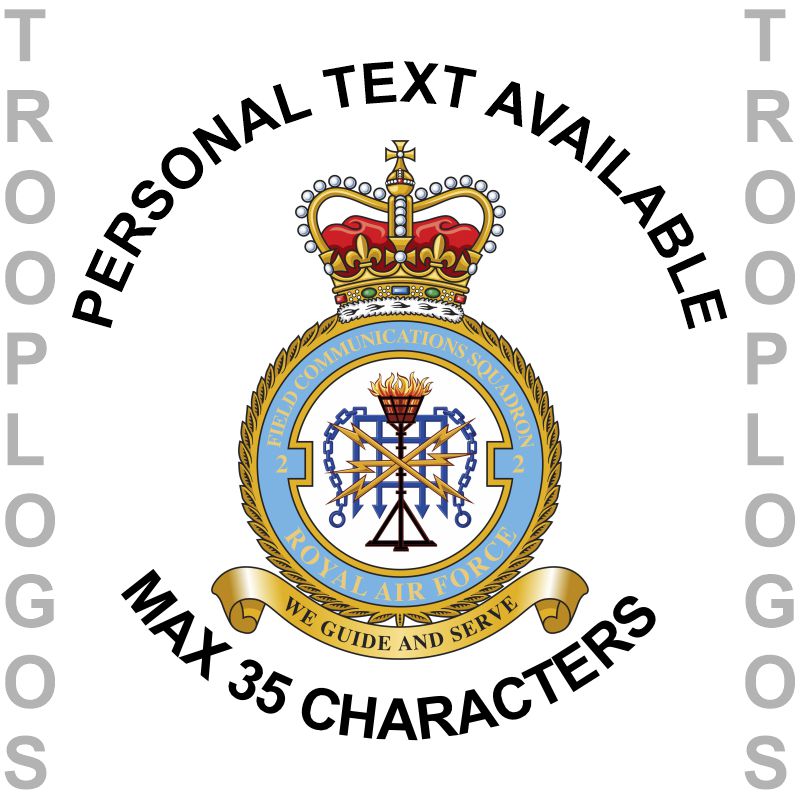 RAF 90 Signals Unit Polo Shirt