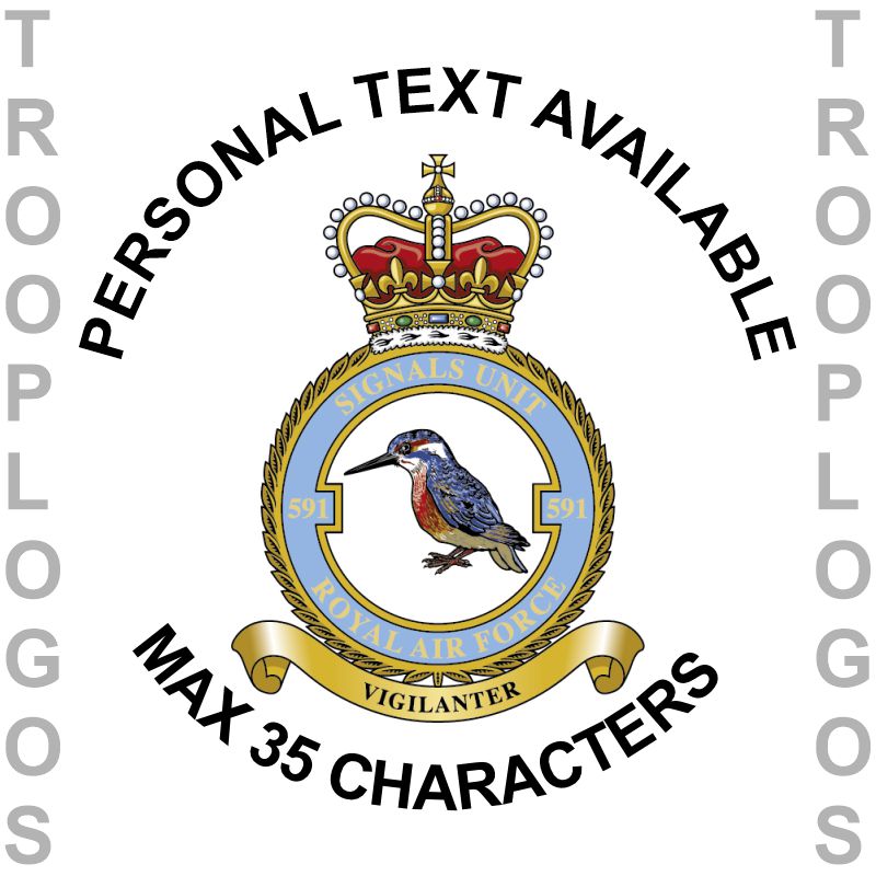 RAF 591 Signals Unit Badge