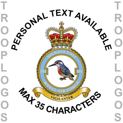 RAF 90 Signals Unit Fleece Jacket