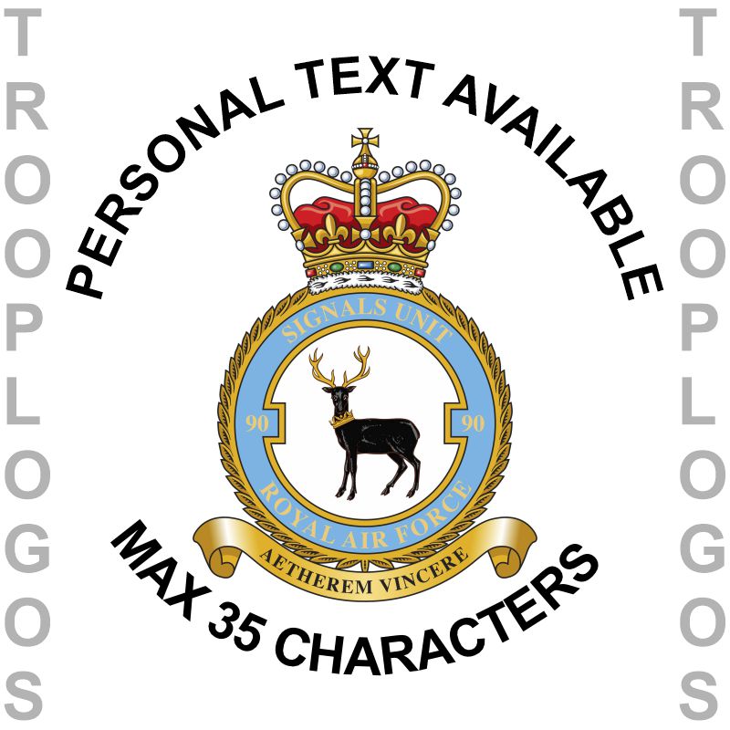 RAF 90 Signals Unit Badge