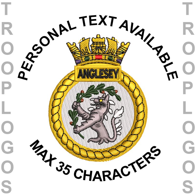 HMS Anglesey Badge