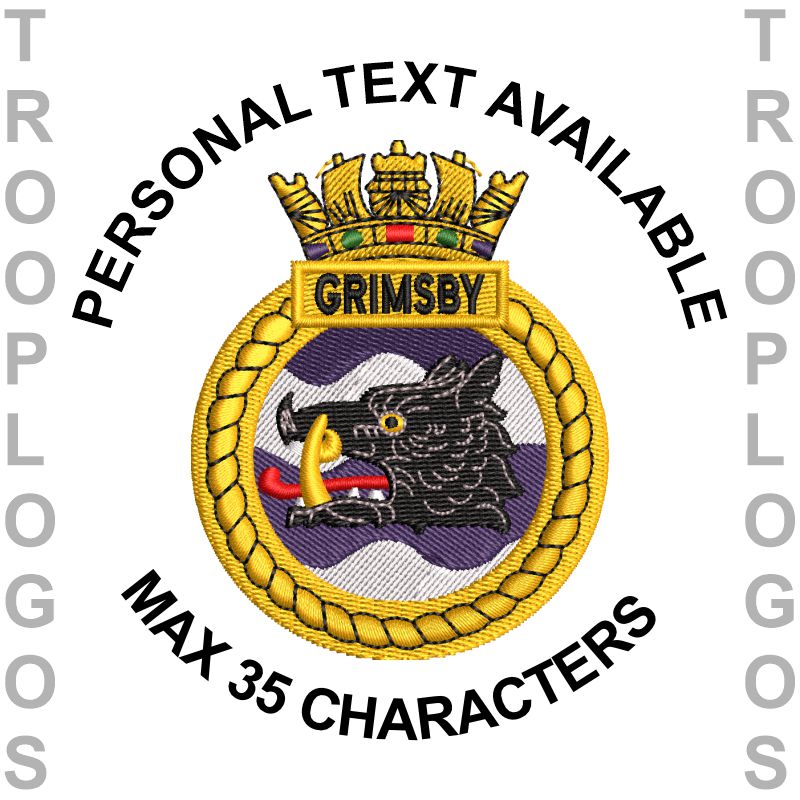 HMS Grimsby Badge