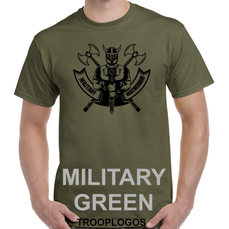 Military Brotherhood Viking T-shirt