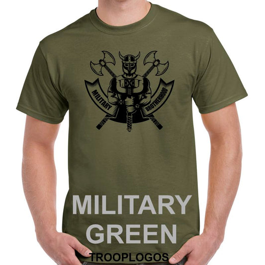 Military Brotherhood Viking T-shirt