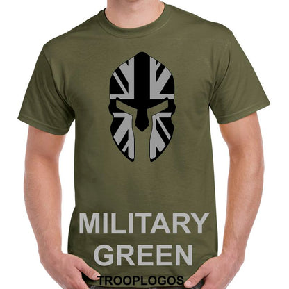 Spartan Union Jack Printed T-shirt