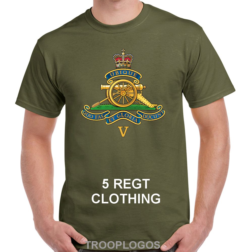 5th Rifles Logo 5 Regiment Royal Artillery – Troop Logos