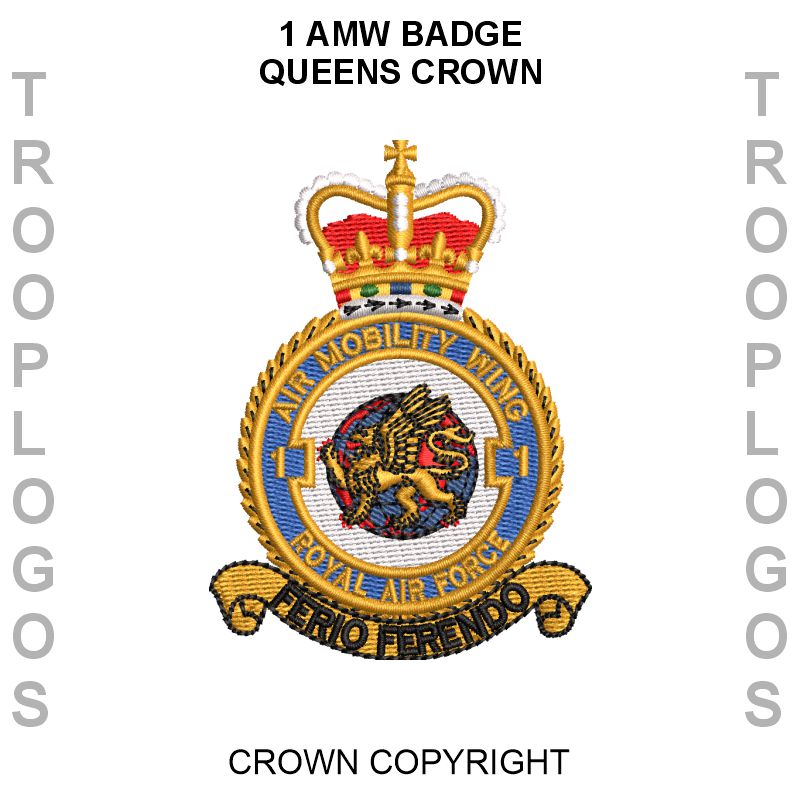 1 Air Mobility Wing RAF Badge