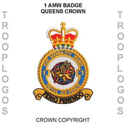 1 Air Mobility Wing RAF Badge