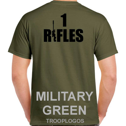 The Rifles Rear Print Cotton T-shirt