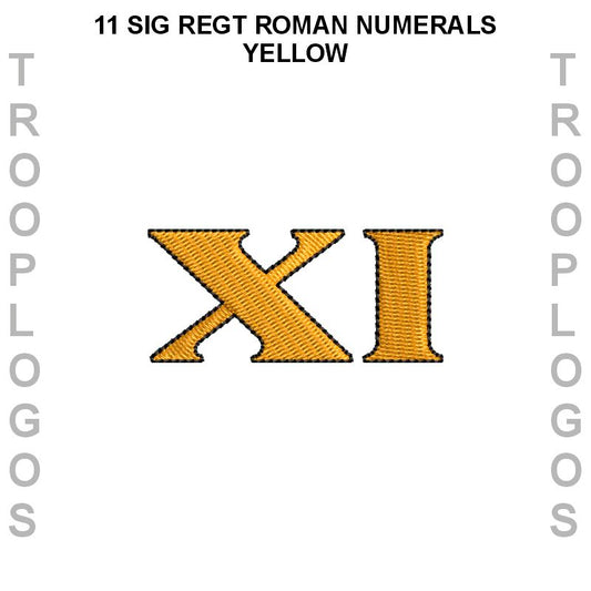 11th (Royal School of Signals) Signal Regt Cotton T-shirt