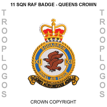 XI (F) Squadron RAF Hoodie